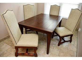 Amazing Dining Table With Custom Nailhead Chairs Paid $8000