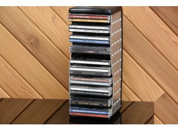 Music CD's And CD Rack
