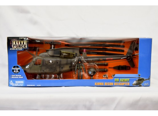Elite Force US Army Kiowa Recon Helicopter BBI 1/18