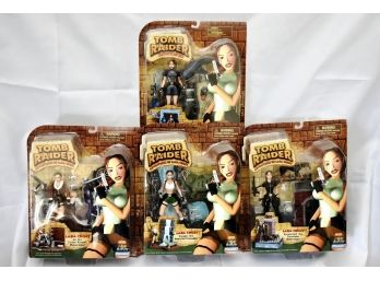 4 Tomb Raider Toys Lot 10