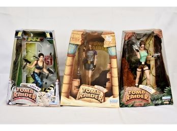 3 Tomb Raider Toys Lot 11