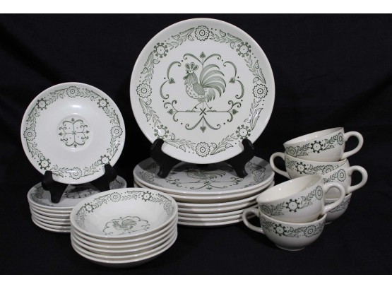 Rooster China Set