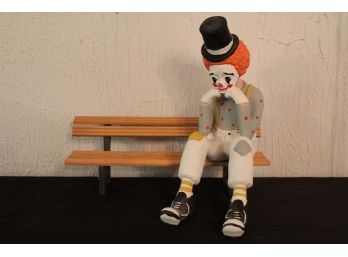 Vintage Austin Productions Inc. Eduardo '86 Circus Clown Sculpture