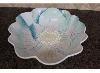 Edie Rose Home Bloom Collection Large Flower Bowl