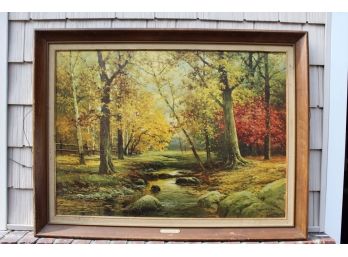 'Palette Of Autumn' By Robert Wood Reproduction Painting