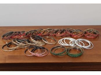 Assortment Of Costume Jewelry Bracelets
