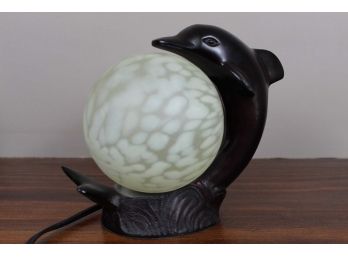 Dolphin Orb Lamp