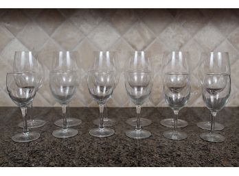 Twelve Wine Glasses