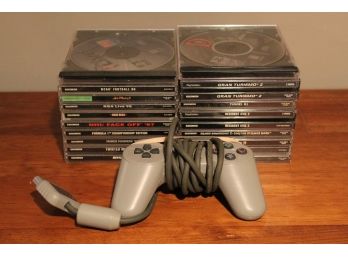 Playstation 1 Controller & Games