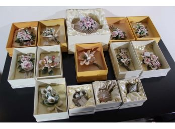 JS Imports Porcelain Flower Collection