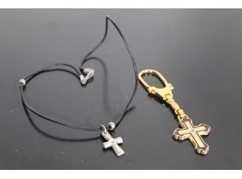 Cross Necklace & Keychain