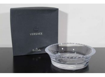 Versace Rosenthal 7 Inch Glass Bowl