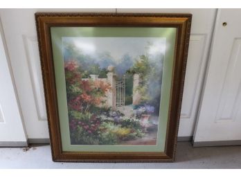 Framed Garden Print