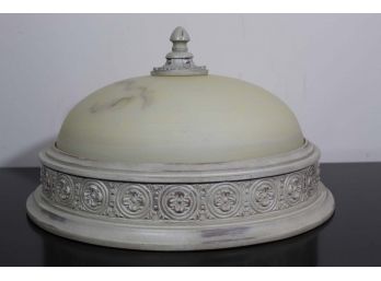 White Flush Mount Ceiling Fixture