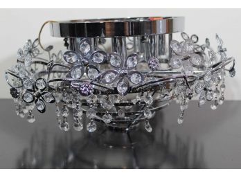 Flower Crystal Ceiling Light 1