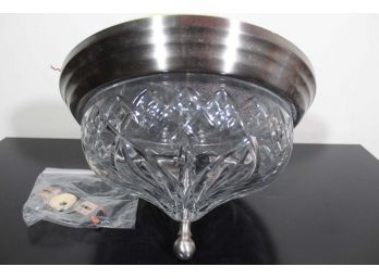 Crystal Flush Mount Ceiling Fixture