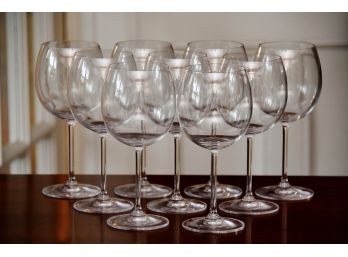 9 Waterford Marquis Red Wine Glasses (lot 5)