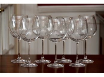 7 Divino By Rosenthal Red Wine Glasses (lot 8)