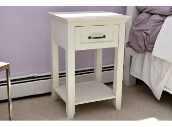 Pottery Barn White Painted Wood Night Stand 18.5 X 16 X 28