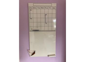 Pair Of Erasable Pen Wall Planners Both 16 X 16