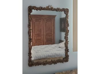 Vintage Gold Frame Mirror 25 X 34