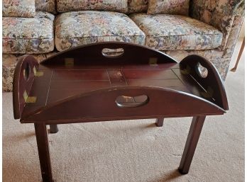 Antique Butlers Coffee Table 35 X 25 X 16