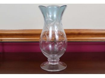 Lenox Etched Glass Vase