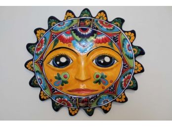 20' Mexican Sun Face Wall Art