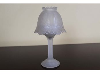 Partylite Clairmont Tealight/Candle Holder Frosted Lampshade