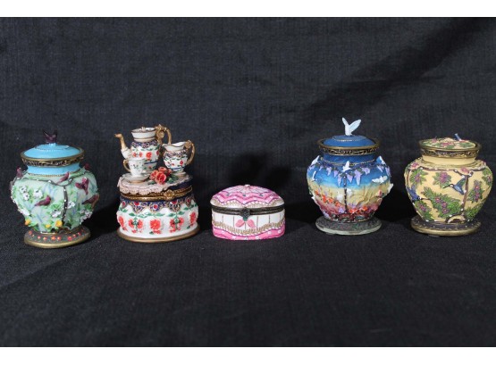 Decorated Trinket Boxes
