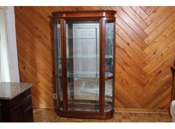 Mirrored Curio Cabinet