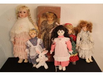 Assortment Of Large Dolls