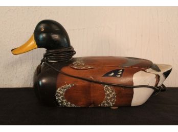 Wooden Duck Telephone