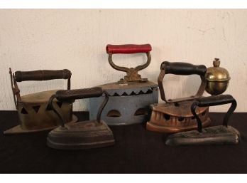 Assortment Of Antique Irons