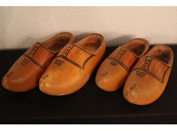 Two Pairs Of Clogs