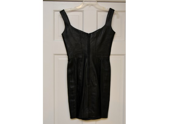 Leather Dress Size Small