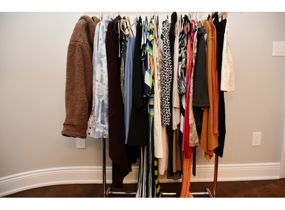 Wide Selection Of Womans Clothing (rack Not Included) Mostly Womans Small