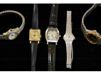 Vintage Womans Watches Jewelry Lot 10