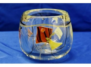 Mark Russell Signed Art Glass