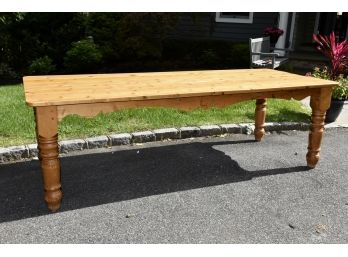 Amazing Knotty Pine Dining Table 96 X 41 X 30