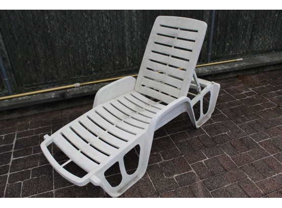 Outdoor Chaise Chair & Tea Cart (View Photos)