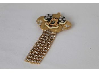 Vintage Mickey Mouse Brooch Pin