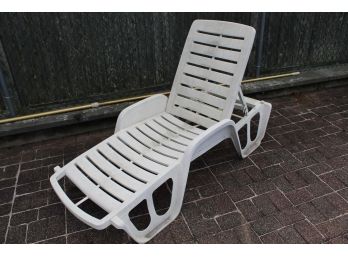 Outdoor Chaise Chair & Tea Cart (View Photos)