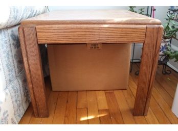 Pair Of Wood Side Tables