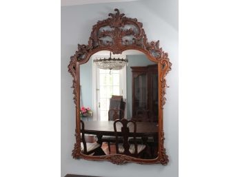 Amazing Hand Carved Vintage Wall Mirror 39 X 57