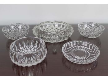 Glass Candy Dishes & Ash Trays