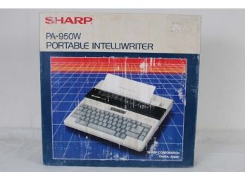 Sharp Portable Typewriter