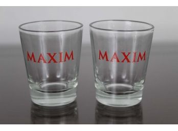 Maxim Shot Glasses