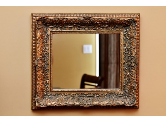 Gold Framed Mirror 18 X 16