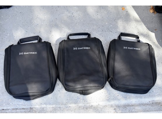 3 Datrek Golf Shoe Bags Black